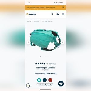 Ruffwear Front Range Day Pack - XS / X-Small